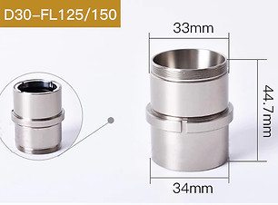 เครื่องตัดแสงเลนส์ปรับหัวอัตโนมัติพร้อมตัวยึด,D30F125/F150,P0580-1104-00001
