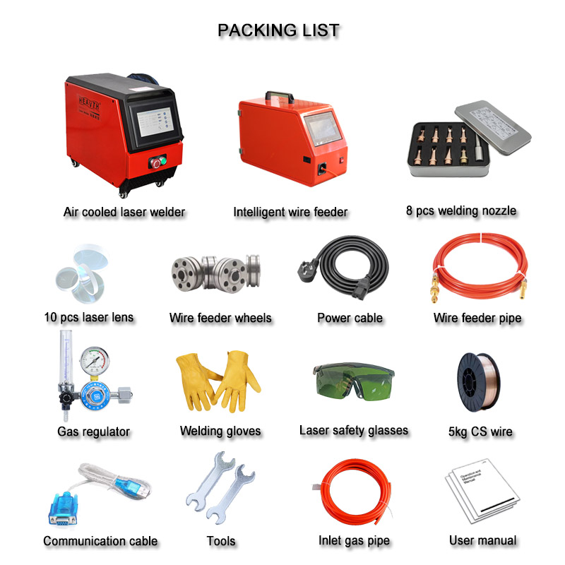 Air-Cooled Series Handheld Laser Welding Machine