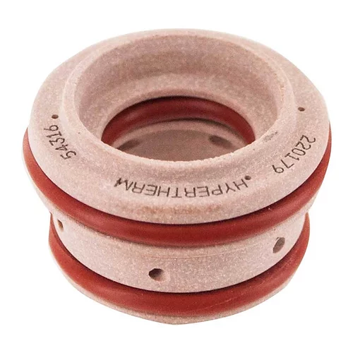 Ang Hypertherm Swirl Ring ay tugma para sa HPR130/HPR260 plasma torches na may kasalukuyang rating na 80 - 130 amps