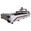 Atvērtā stila apmaiņas platformas CNC šķiedras lāzera griešanas mašīna metāla plākšņu loksnēm