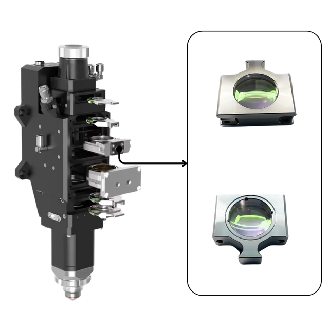DP.M.Q0092AA Gruppo cassetto lente collimante in fibra per testa di taglio laser BOCI BLT441 F100