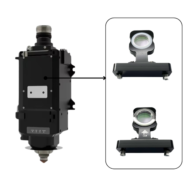 DP.M.Q0060AA Gruppo cassetto lente di messa a fuoco in fibra per testa di taglio laser BOCI BLT642H F200