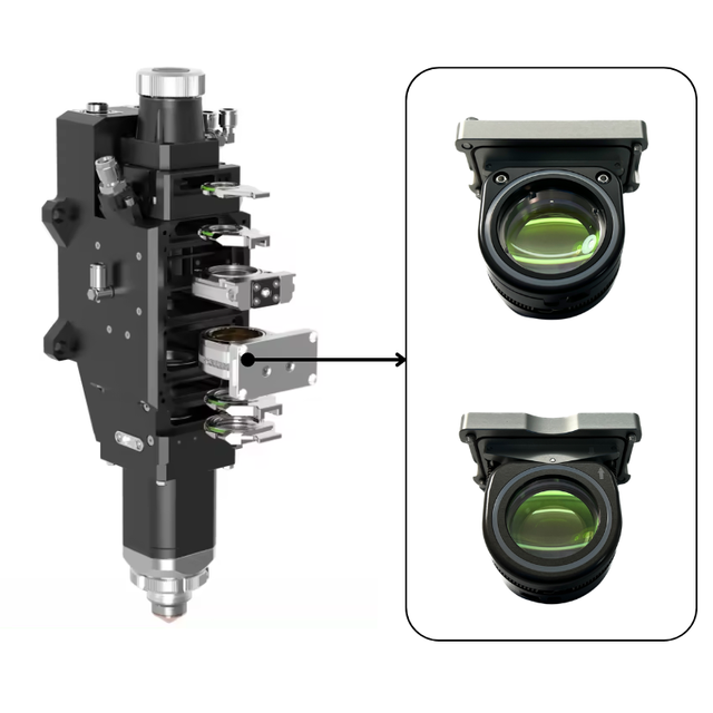 DP.M.Q0068AA BOCI BLT421 лазер зүсэгч толгойд зориулсан анхны шилэн фокустай линз толин тусгал шүүгээний угсралт